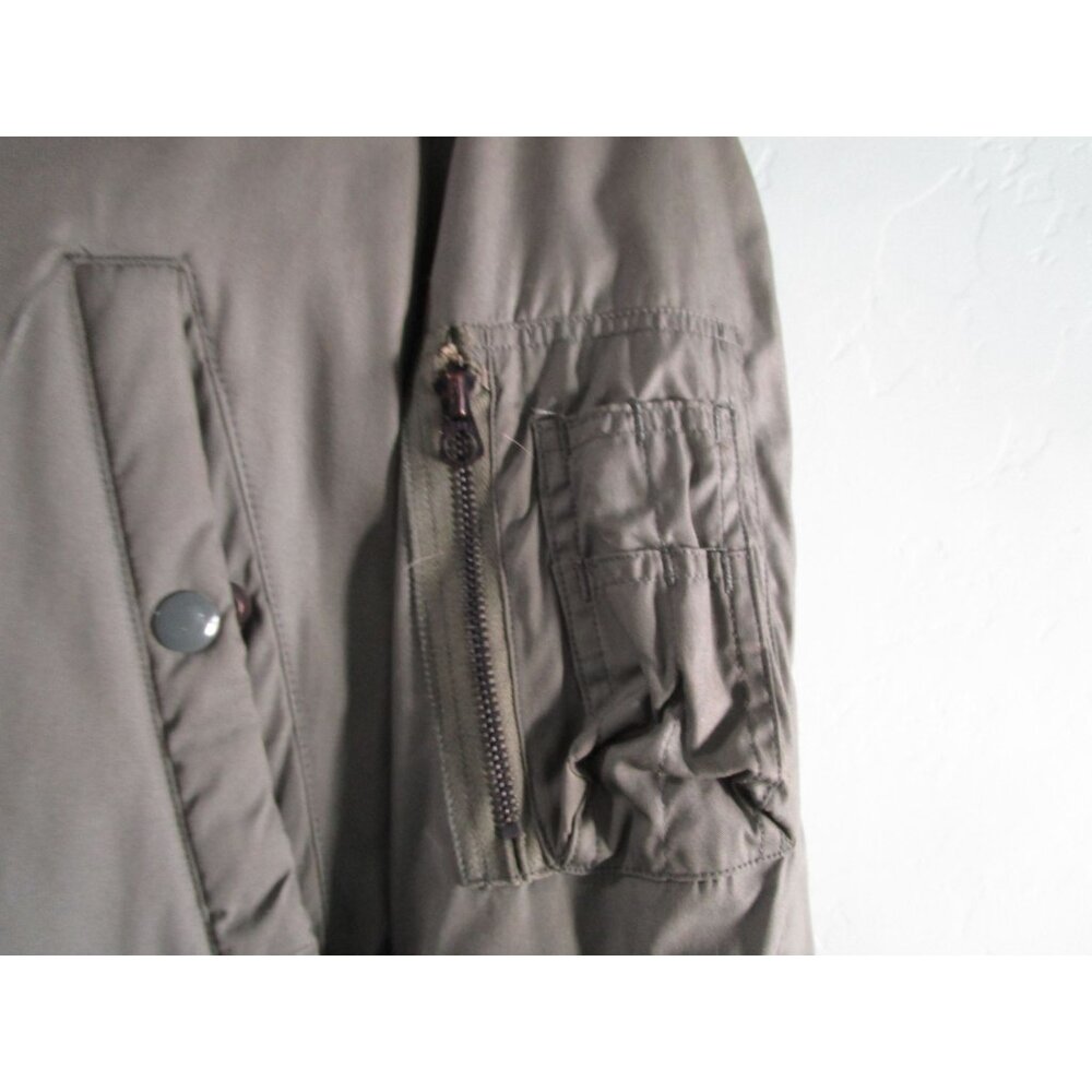 Vintage USAF Extreme Cold Weather Flying Jacket N-3BFur Lined Snorkel Hood GUC X - Picture 11 of 16